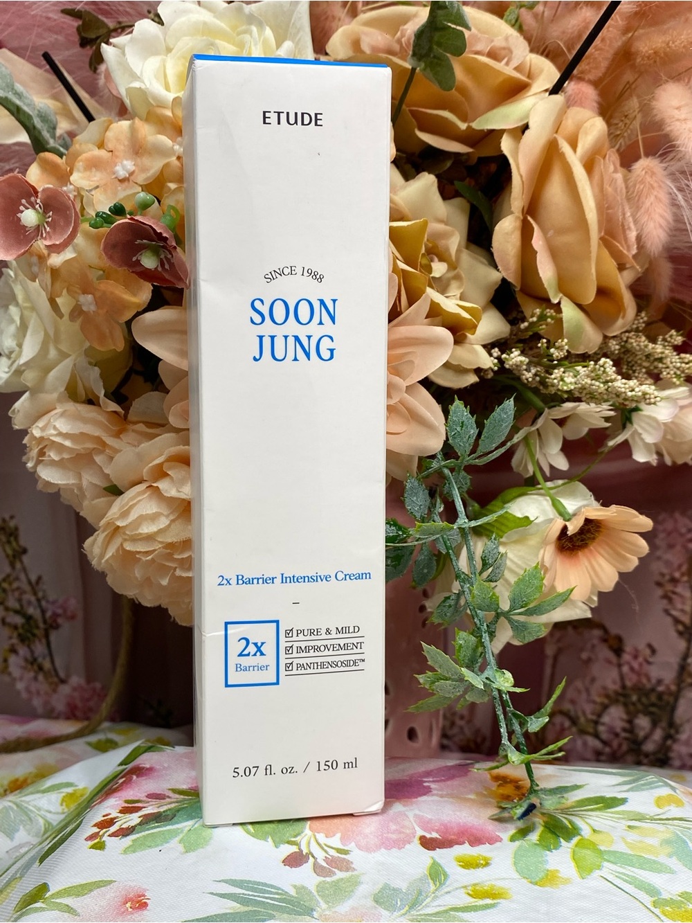 Etude Soon Jung 2x Barrier Intensive Cream - Soothing White Skincare